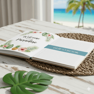 Canva Template Welcome Guestbook